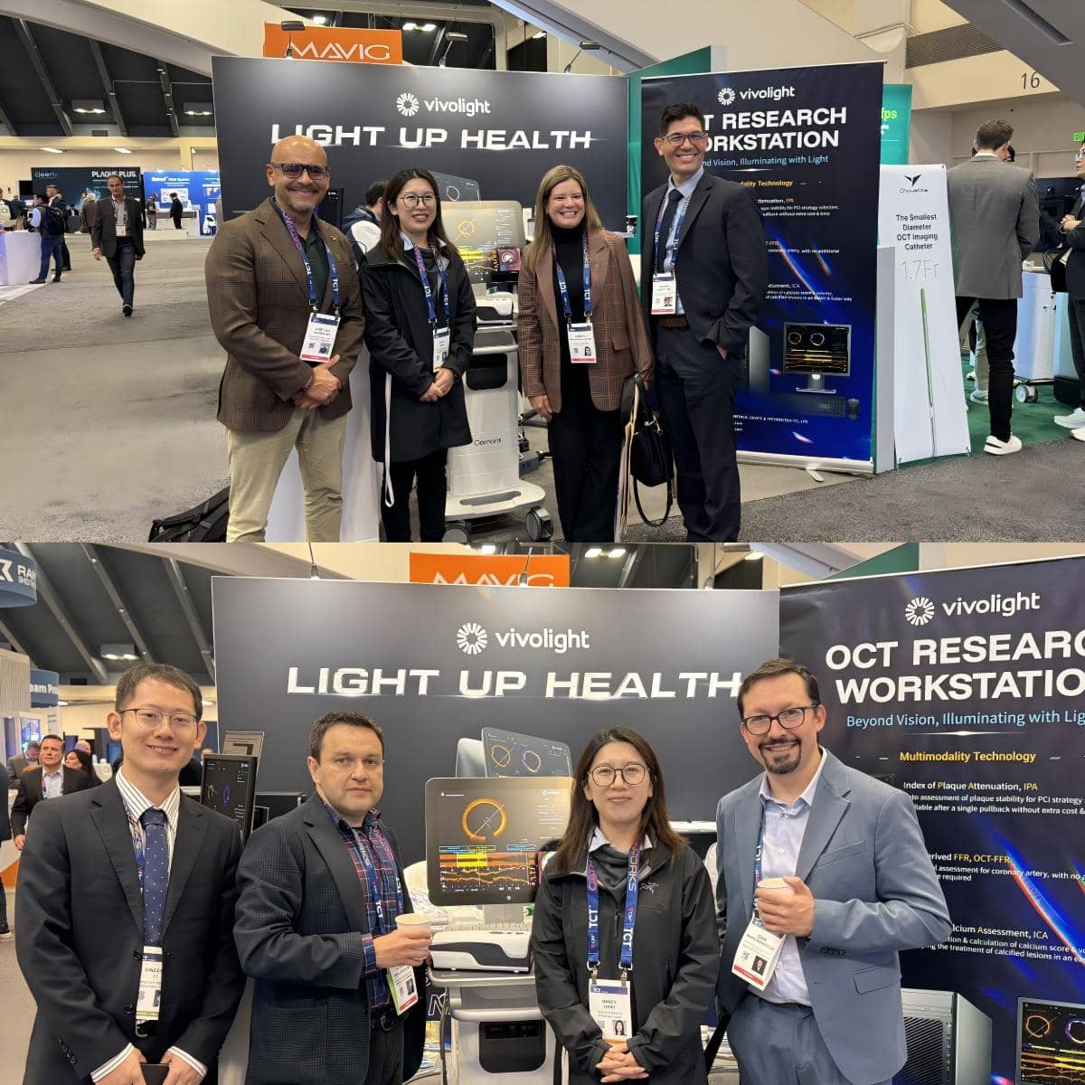 Vivolight Medical presentará el sistema OCT P80-E en TCT 2025 en San Francisco.