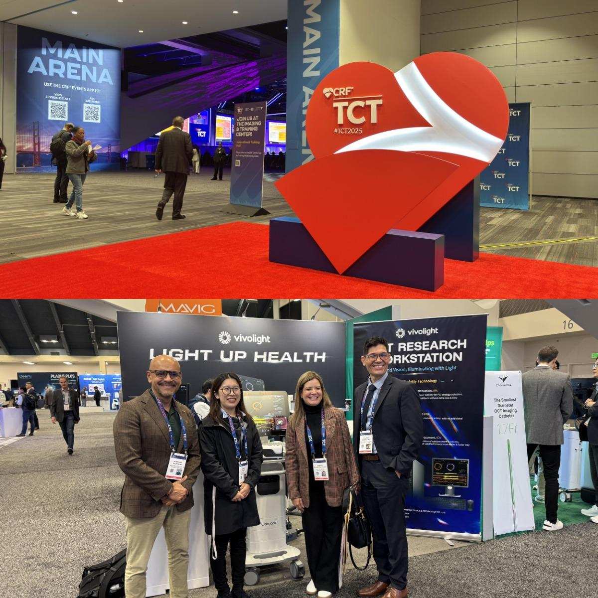 Vivolight Medical presentará el sistema OCT P80-E en TCT 2025 en San Francisco.