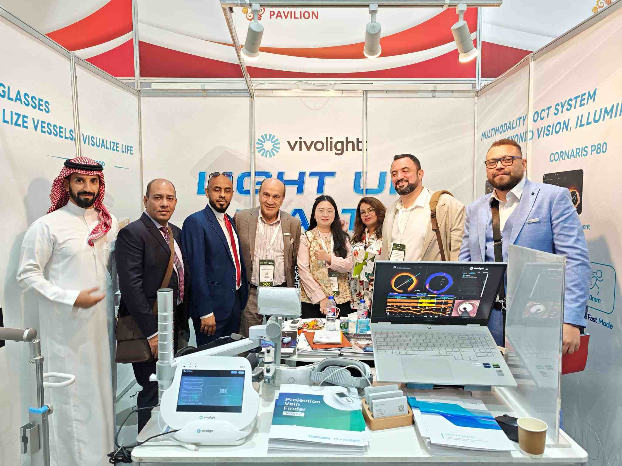 WHX Dubai: Explorando la innovación médica y la cálida recepción de Vivolight